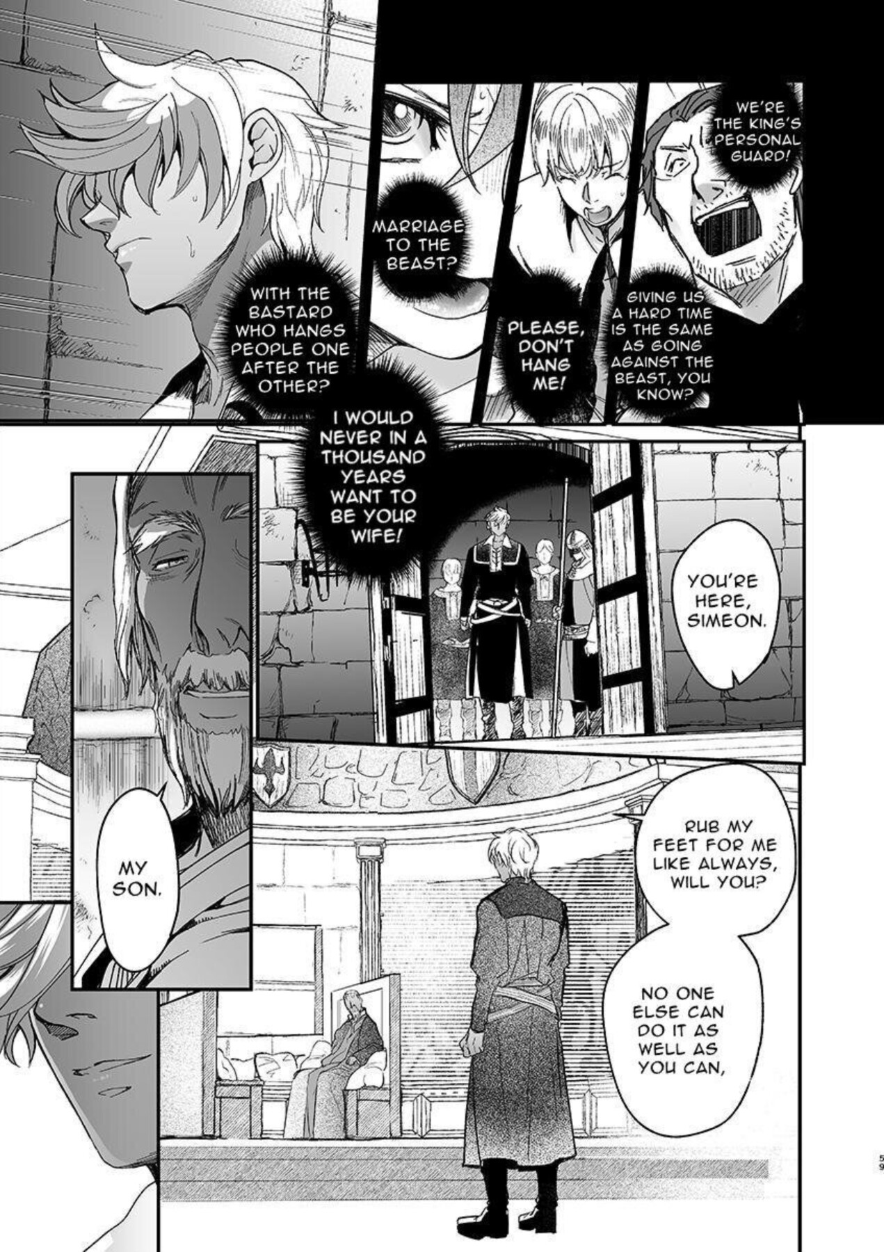 Hentai Manga Comic-The Condemned Wise Woman and The Loathsome Prince Who Adores Her・First Part-Read-56